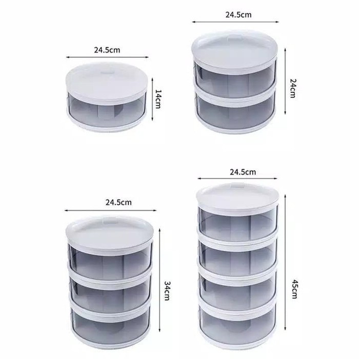 GARANSI 1 BULAN Food cover multi layer 4 set tudung saji tahan panas