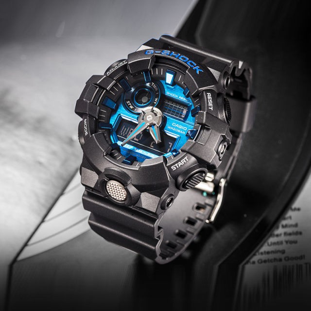 Casio G-Shock GA-710-1A2DR Analog-Digital Resin Band