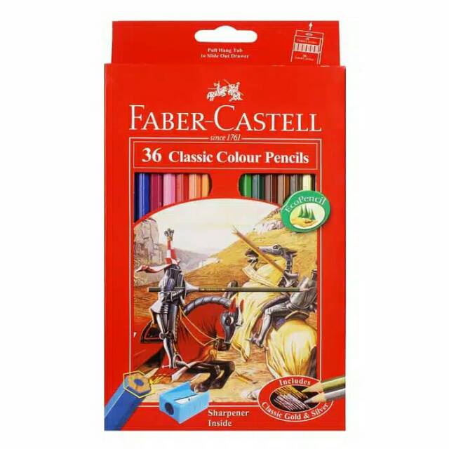 

Pensil Warna Classic 36 Colour Pencil Faber Castell