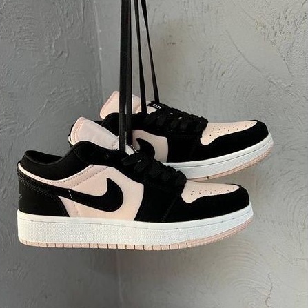 air jordan 1 low black pink