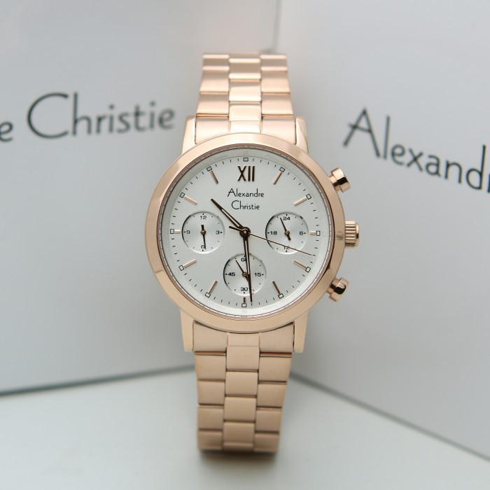 ORIGINAL Jam Tangan Wanita Alexandre Christie AC 2901 / AC2901 / 2901 Garansi Resmi 1 Tahun.