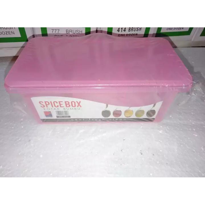 Terbaru! tempat bumbu serbaguna spice box + sendok / Bisa cod