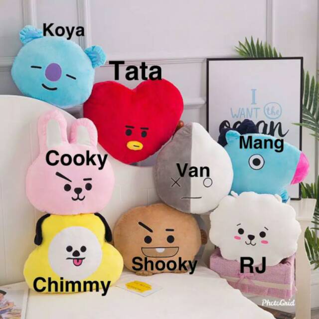 BONEKA BT21 BTS KOREAN