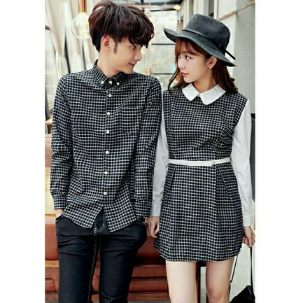 CP KEMEJA / COUPLE PAPA MAMA/ KEMEJA COUPLE PASANGAN / KEMEJA COUPLE PASANGAN PACARAN / KEMEJA COUPL
