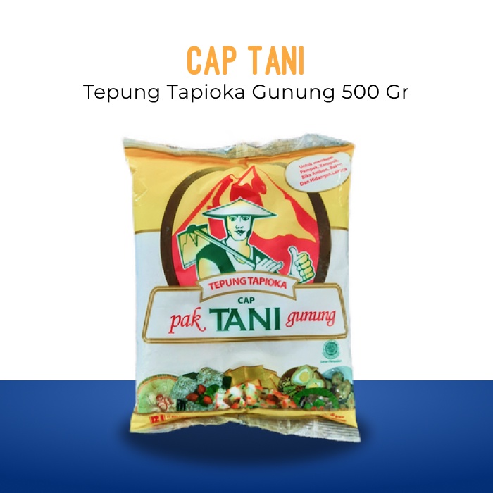 

Tepung Tapioka 500 Gr Cap Tani Gunung