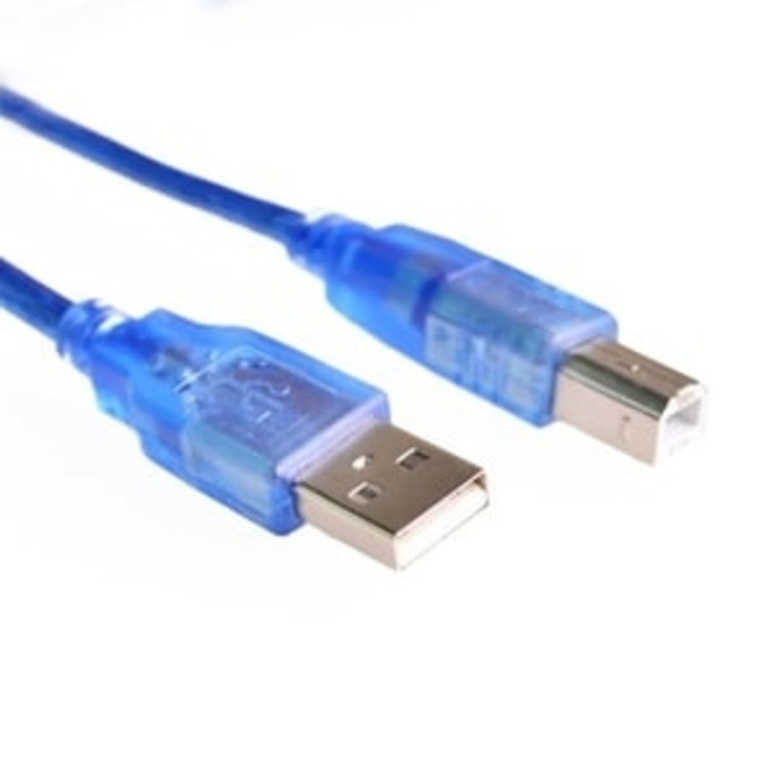 Kabel USB type A to USB type B untuk arduino UNO MEGA