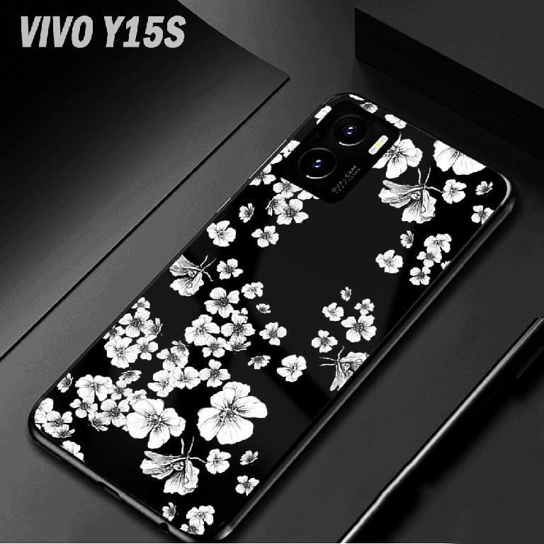 [G35] Softcase Kaca Vivo Y15S Kamera Proteksi  - Softcase Mirror - Softcase Kaca Vivo Y15S - Softcas