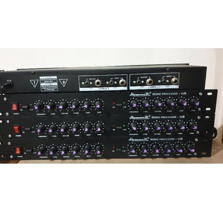 Hot Sell.. AUDIO PROSESOR PLUS SUBWOFER JADIAN TINGGAL PAKAI AP SUB
