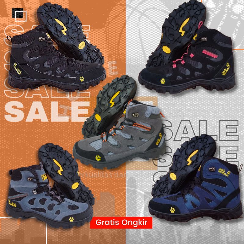 Sepatu Hiking Jack Wolfskin / Sepatu Gunung Waterproof / Sepatu outdoor waterproof Jack Wolfskin