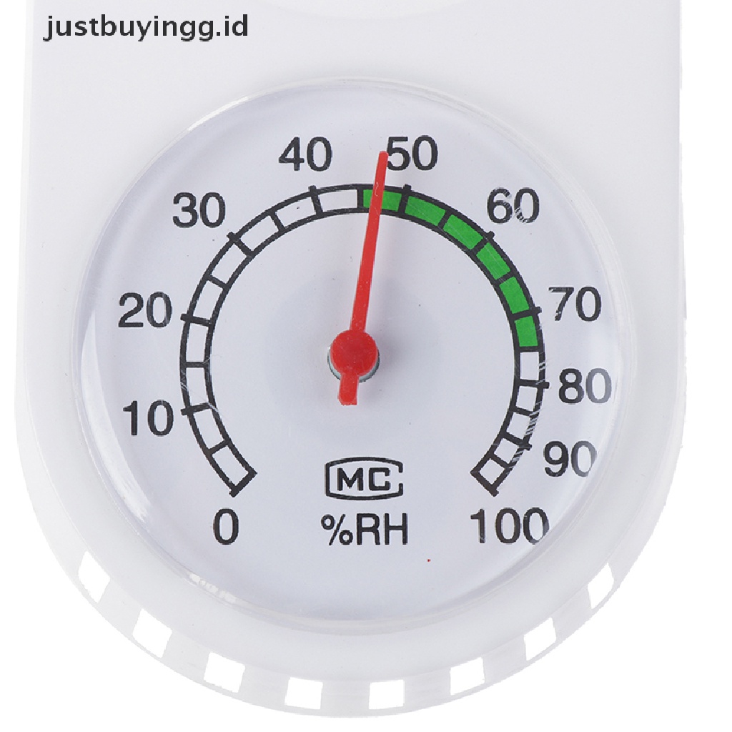 (Justbuyingg.Id) Termometer / Higrometer Analog Tempel Dinding Untuk Rumah