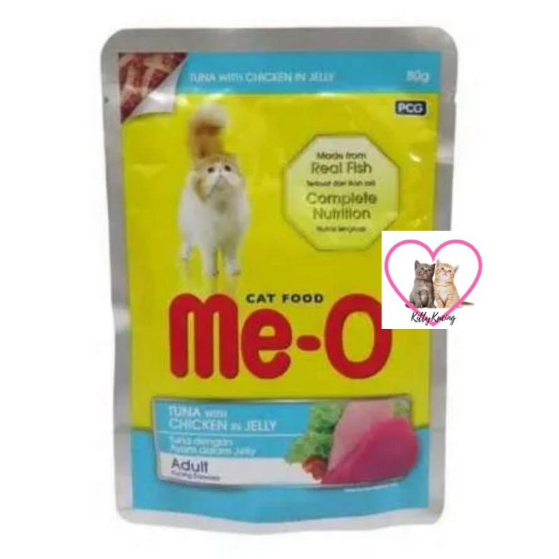 MEO Pounch 80gr Makanan Kucing