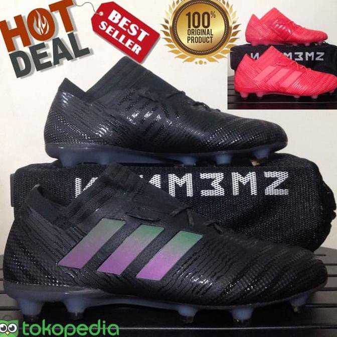 #Hargapromo Sepatu Bola Futsal Adidas Nemeziz 17.1 Fg Original/ Sepatu Adidas - Real Coral Red