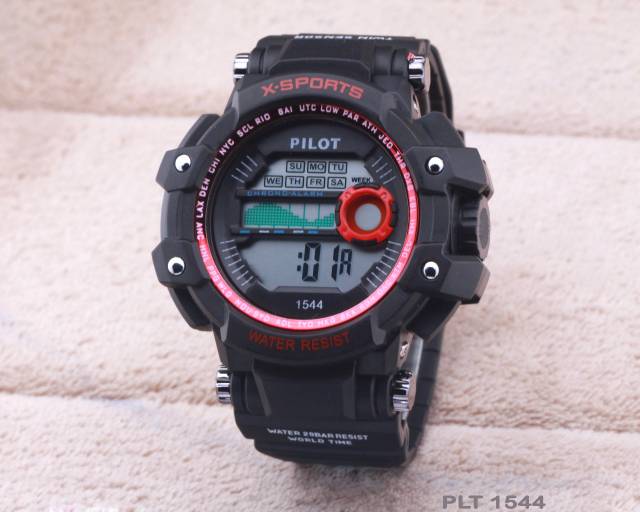 Ready Model Baru Jam Tangan Pria Anti Air Pilot Original PLT1544 Series