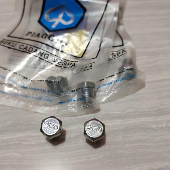Diskon ✢➳ Baut Olio Tutup Oli Mesin Vespa Super Sprint VBB NOS laris banget