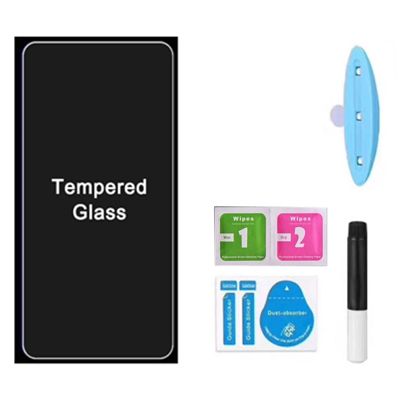 Tempered Glass UV Full Glue Huawei P30 Pro - Tempered UV Lamp P30 Pro