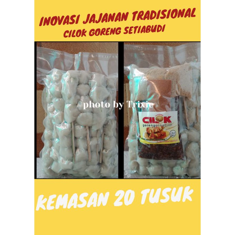 

Cilok Goreng Setiabudi ( Kemasan 20 Tusuk )