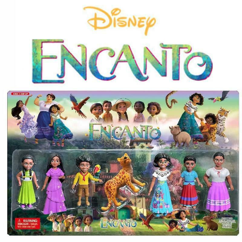 Madrigal Figure Encanto Action Mirabel Family 7Pcs Set Dengan Box Hadiah Anak Mantap