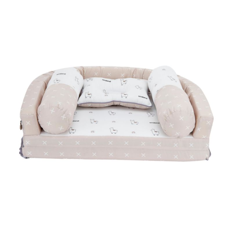 Omiland Kasur Bayi Lipat Oval Alpaca Series