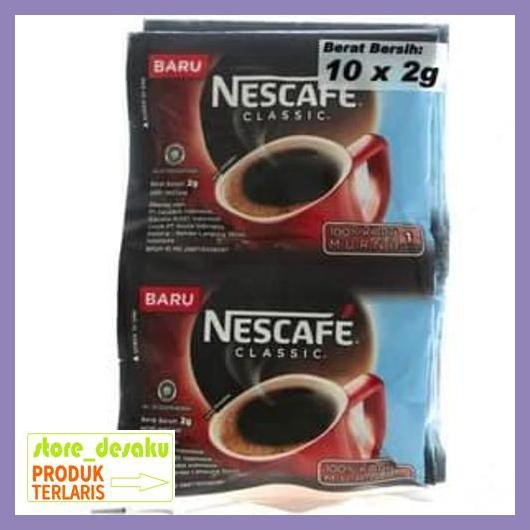 

57Ryr68- Nescafe Classic Lampung Robusta Blend Isi 10 Sachet @ 2 Gram 4E57Edu-