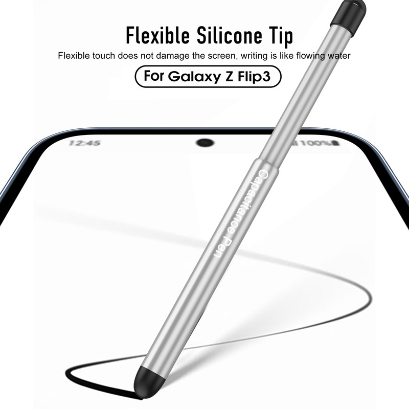 Case Layar Lipat Shockproof Ultra Tipis Dengan Stylus Untuk Samsung Z Flip3