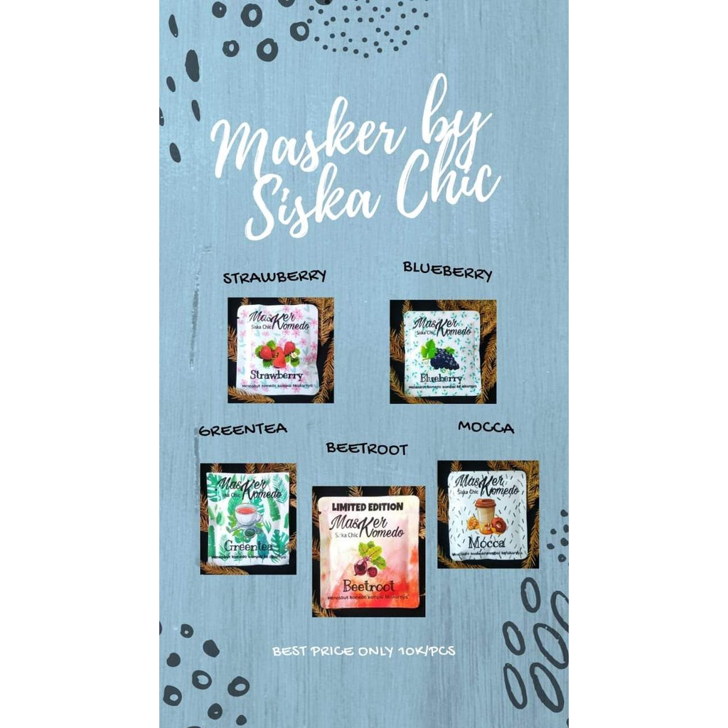 Masker Komedo Siska Chic