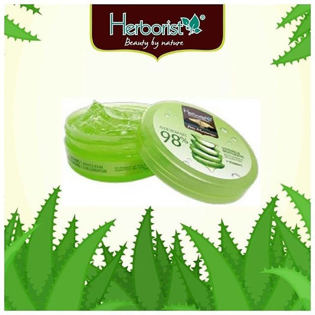 [BULAT] Herborist Skin Moisturizer Aloevera Gel 98% - 250ml