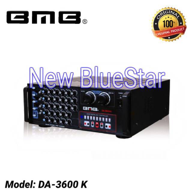 Power Amplifier Karaoke Mixer BMB DA 3600K Original produk bmb DA 3600 BT