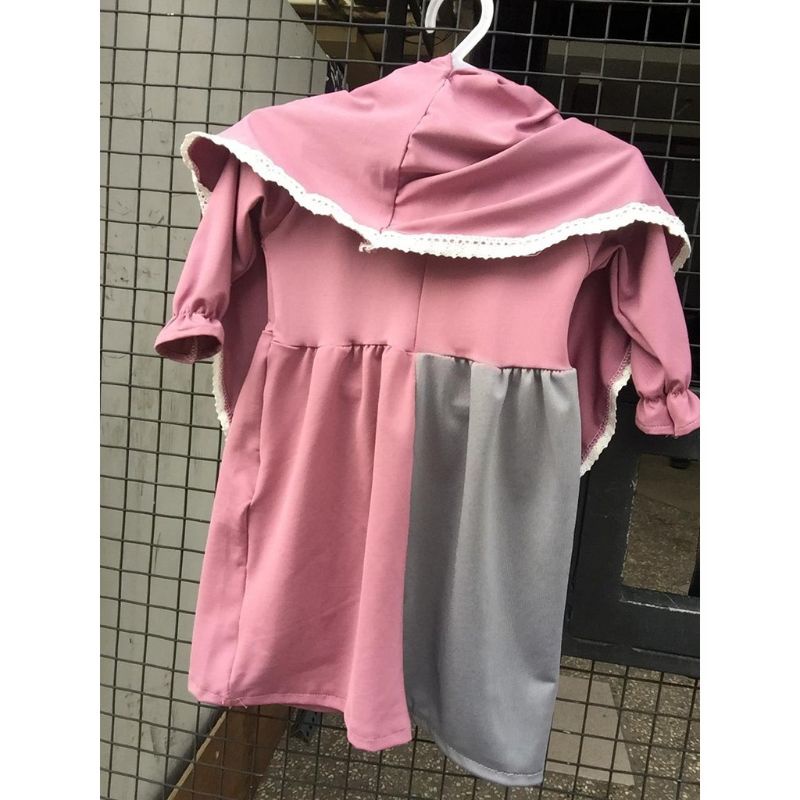 Gamis Bayi Perempuan Annisa Syar'i Kids / gamis+hijab (bajumurahbandung)