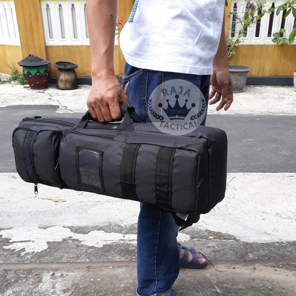 Tas Senjata V2 Sabhara Tas Senapan Brimob Tas Senjata TNI POLRI Holster Airsoft Gun Bag V2