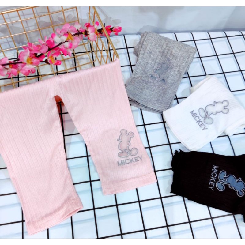 LS Leging line form mickey import - pakaian anak perempuan