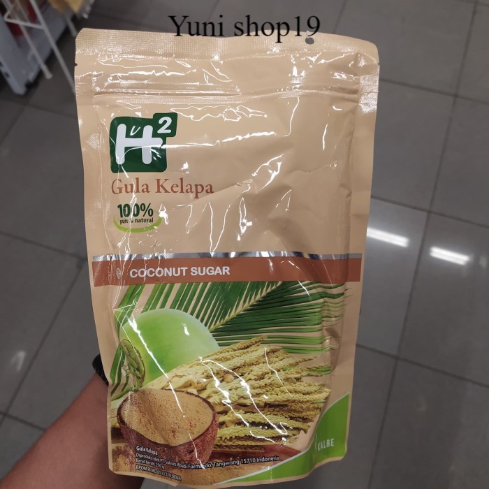 

h2 instan cocoa - coconut sigar - gula kelapa 150gr