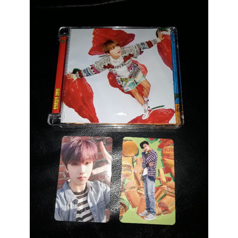 PHOTOCARD PC AR ALBUM HOT SAUCE NCT DREAM HAECHAN JISUNG JAEMIN JEWEL CASE