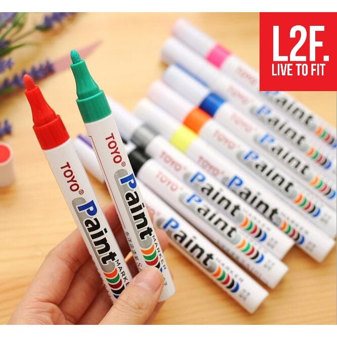 

Stok Ready Spidol Ban toyo paint marker Sa101 original import Marker Ban terakhir