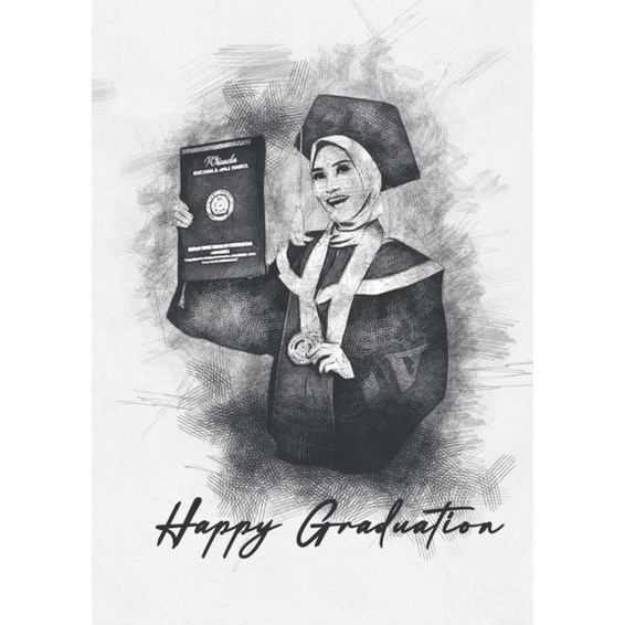 

Kado Pernikahan Kado Wisuda Sketsa Wajah Digital Keren