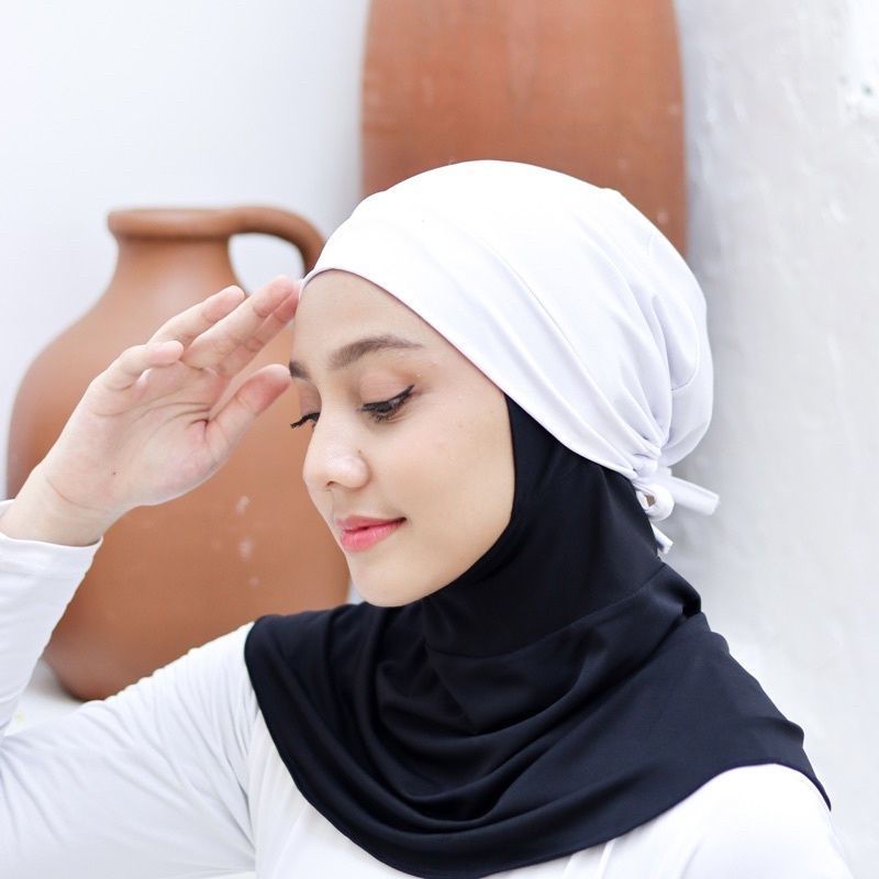 Ciput Basic Tali Arab Jersey Ori Desmonda Hijab |Fashion