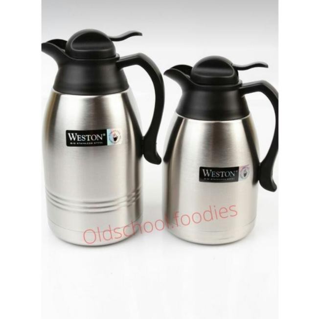 TERMOS AIR PANAS TEKO STAINLESS STEEL 2000ML WESTON Thermo Coffee Pot