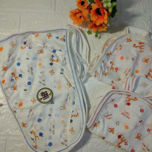 1 lusin popok bayi - popok kain ikat tali size besar bahan katun halus