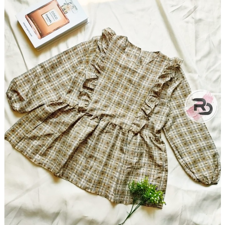 RD FASHION CIRELEA BLOUSE - BLOUSE MUTHIA FIT TO L