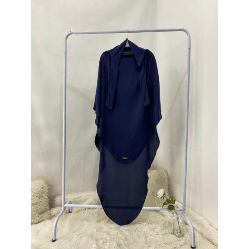 FRENCH KHIMAR DAILY MARYAM NAVY - FK Daily Maryam - Hijab Syar'i