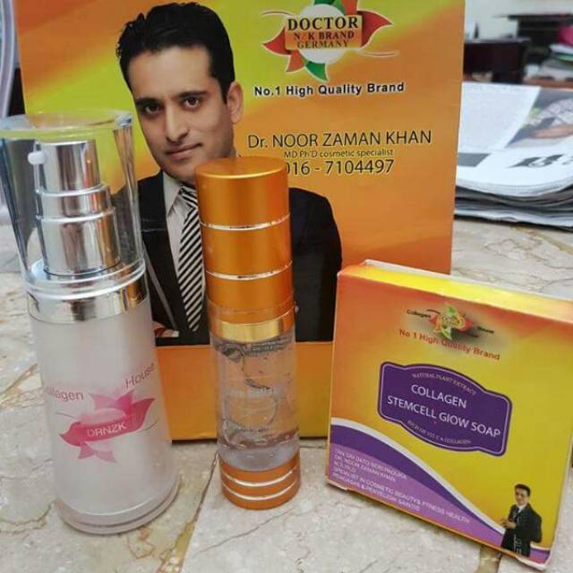 

Collagen stemcell glow packet kulit sensitif /berminyak