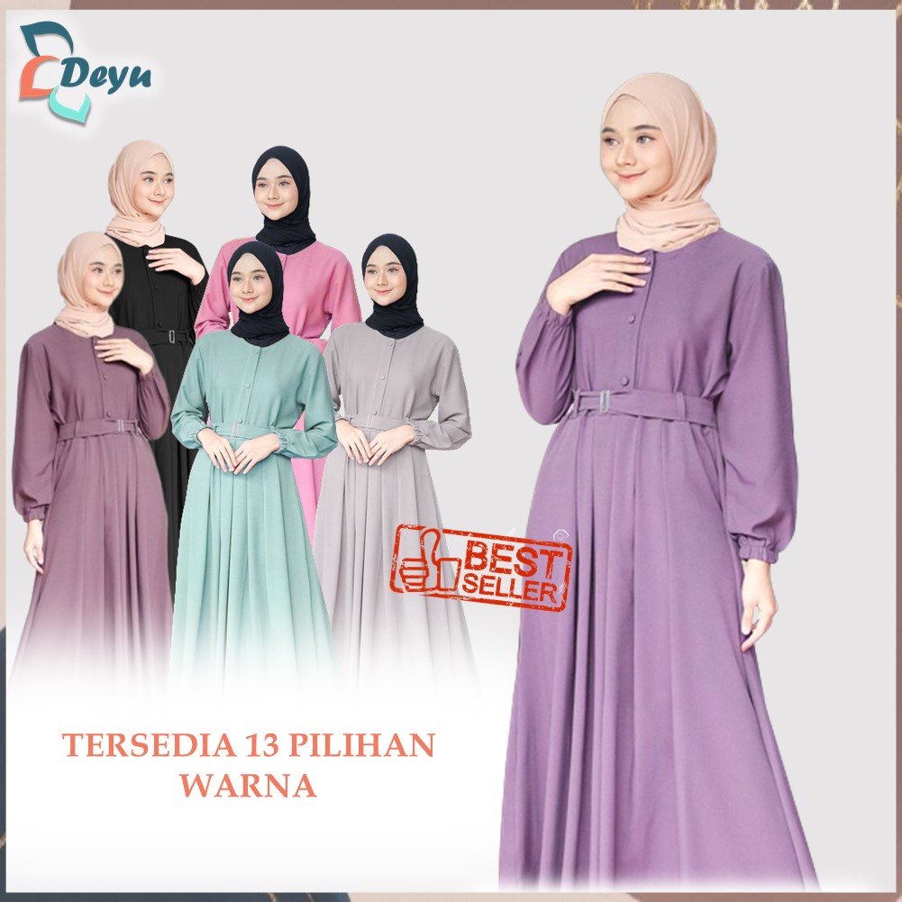 TRAND model Baju Gamis Remaja Terbaru N_muslimah Kekinian 2022