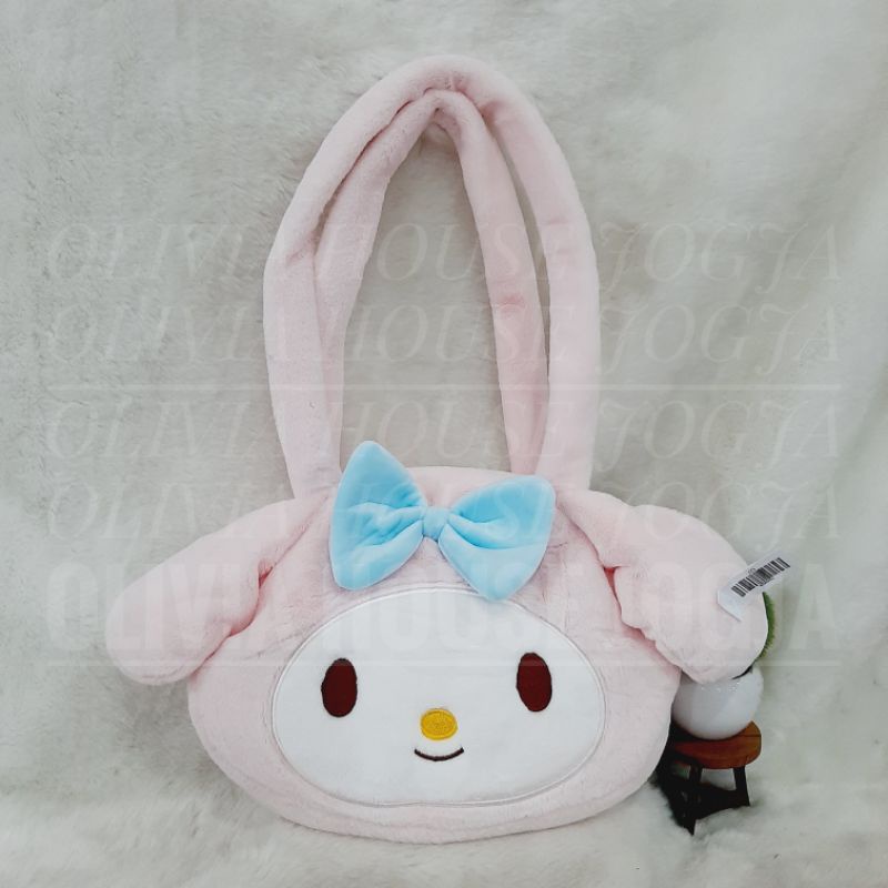 Tas Bahu My Melody Bulu Tas My Melody Tas Slempang My Melody Pink Bulu