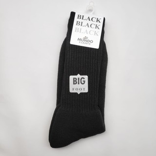 Kaos Kaki Tebal Hitam Atau Putih Polos BIG FOOT Sepatu 42 Kaos Kaki Tebal Hitam Atau Putih Polos BIG FOOT Sepatu 42