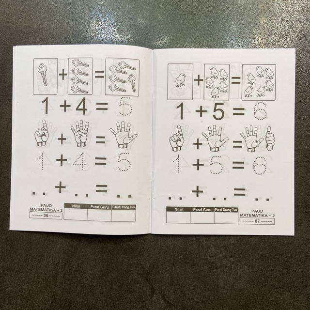 Buku Anak TK SD PAUD Matematika 1-2 BJ-5