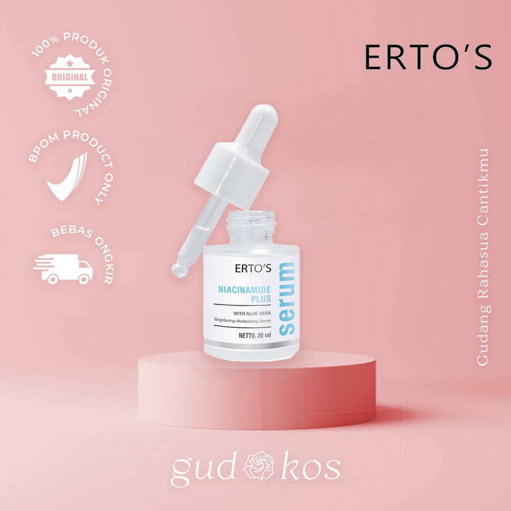 ERTOS/ ERTO'S Niacinamide Plus 20ml BPOM Original