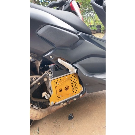 PROMO COVER TUTUP RADIATOR PLUS AIRSCOP / VELOSCOP COVER RADIATOR PELINDUNG RADIATOR NMAX LEXI AEROX