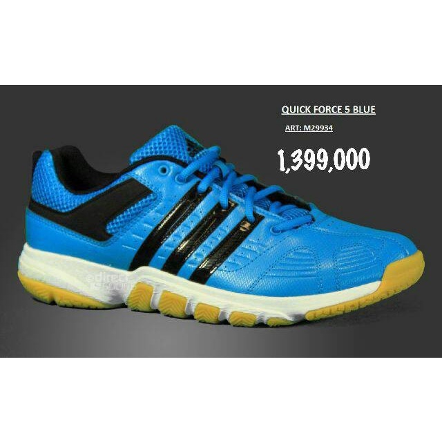 [COD] Sepatu Bulutangkis/Badminton Adidas Quick Force 5  Original