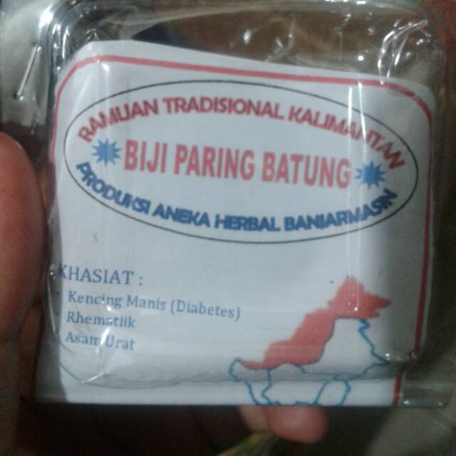

Herbal Biji Paring Batung Ramuan Tradisional Kalimantan