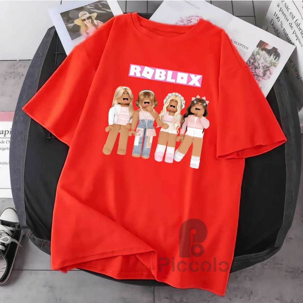 KAOS ANAK ROBLOX GIRL BAHAN PREMIUM