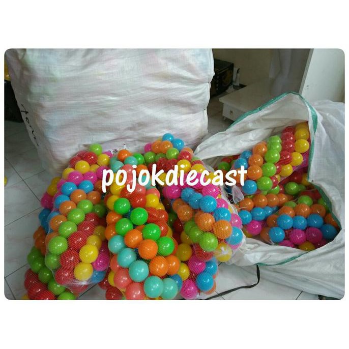 

SALE 40% Mainan Mandi Bola Warna Warni 100pcs BERMUTU